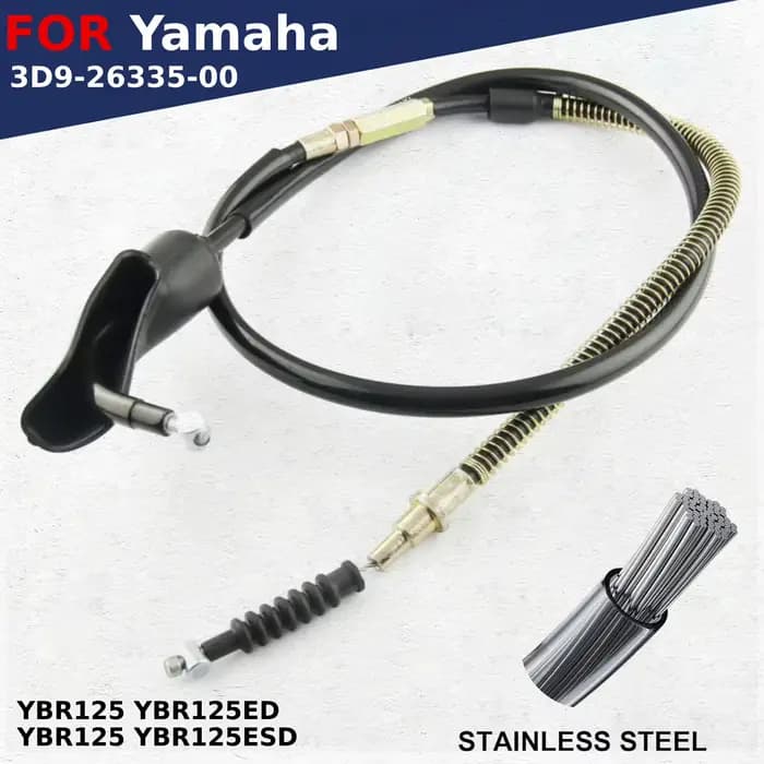 Pièces de moto, câble d'embrayage, ligne de frein, pour Yamaha YBR125 YBR125ED YBR125ESD, équipement