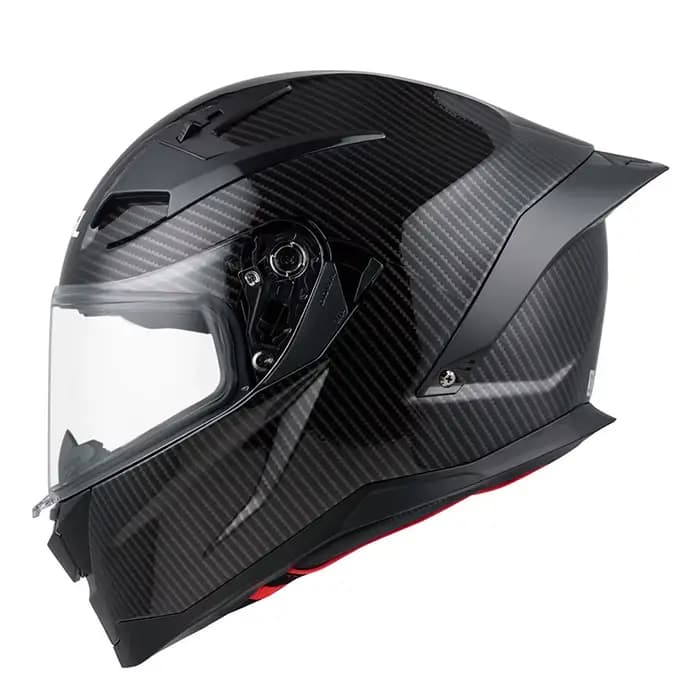 Casque d'origine DGL 3K en carbone fleur unisexe Casque intégral de sécurité Casque Casco Scooter ho