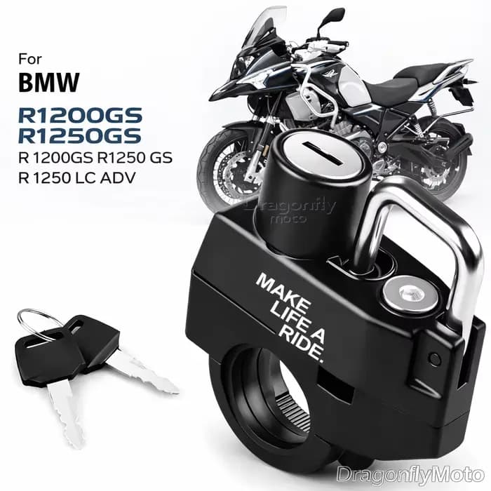 Verrou de casque de moto pour BMW R1200GS R1250GS R 1200GS R1250 GS R 1250 LC ADV, dispositif de ver