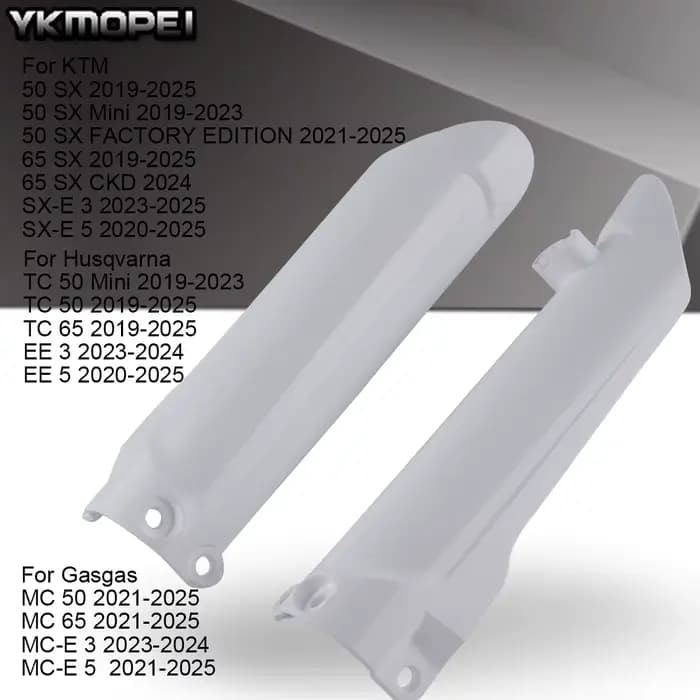 1 paire d'accessoires de Motocross pour KTM 50 SX Mini 65 SX CKD SX-E 3/5, couvercle de Protection d