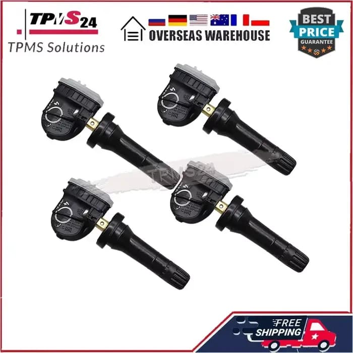 4 pièces 13506028 Capteur TPMS de moniteur de pression des pneus, pour Opel Adam Ampera Antara Ast