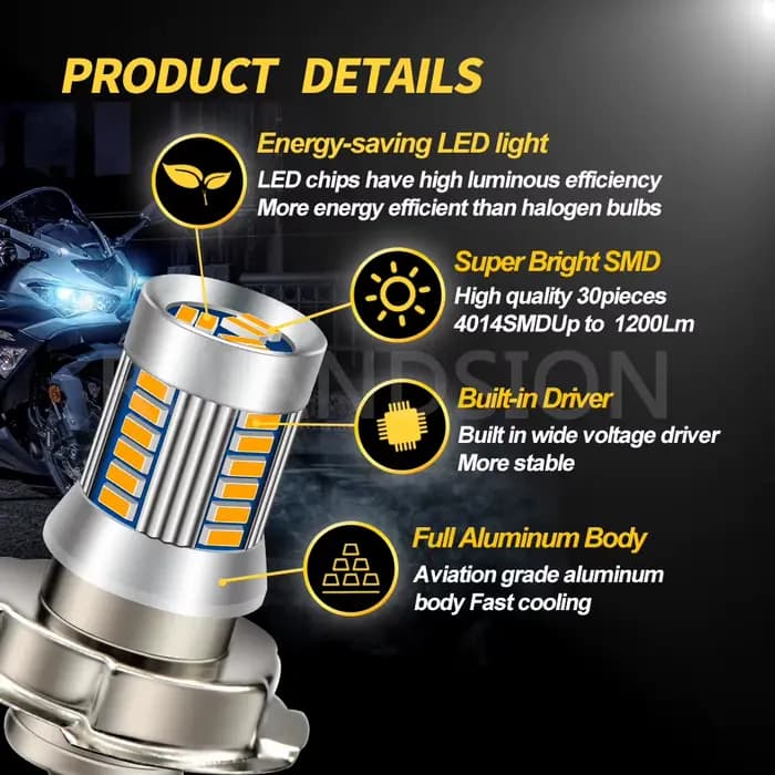 Ampoule LED P26S pour éclairage de sauna de moto, lampe à puces 4014, phares antibrouillard moteur,