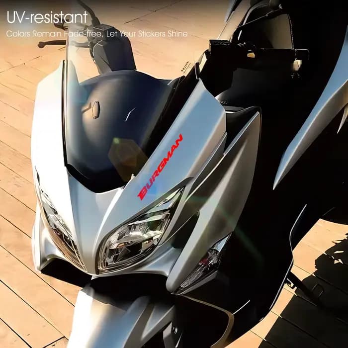 Autocollants lumineux imperméables pour moto, pour Suzuki BURGMAN 400 650 125 200 AN 250 AN250 AN400