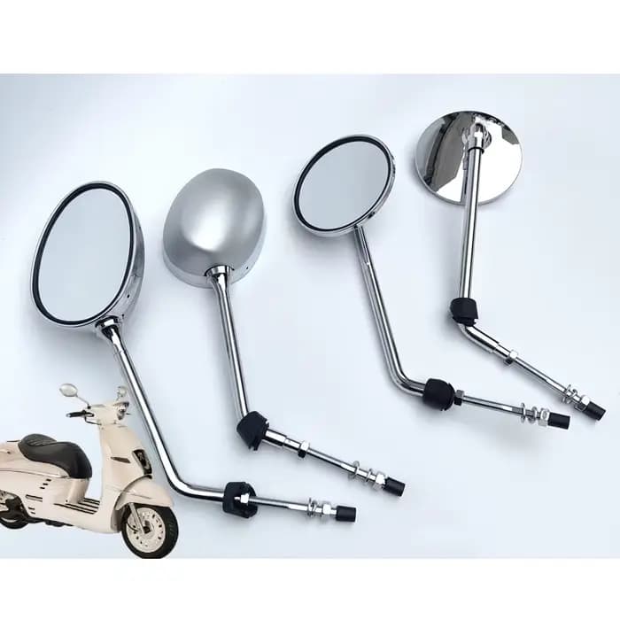 Rétroviseurs latéraux de moto de marque Django QP150T-C, rétroviseur Ultra large champ de vision, ac