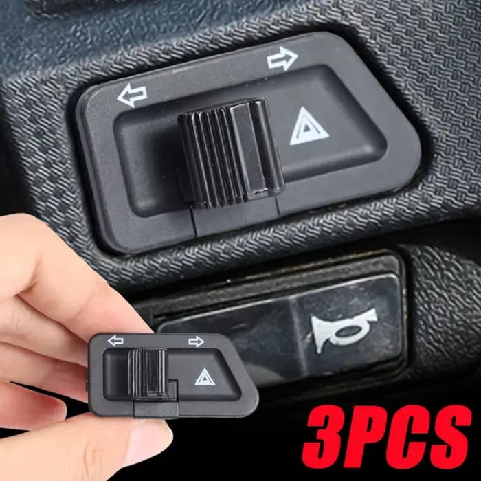 Bouton de commutation de clignotant de moto, double flash, marche, arrêt, démarrage, véhicules élect