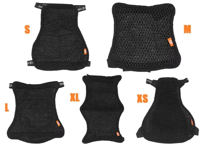 Motoforti – housse de protection en maille 3D S M L XL XS pour siège de moto, coussin de siège de Sc