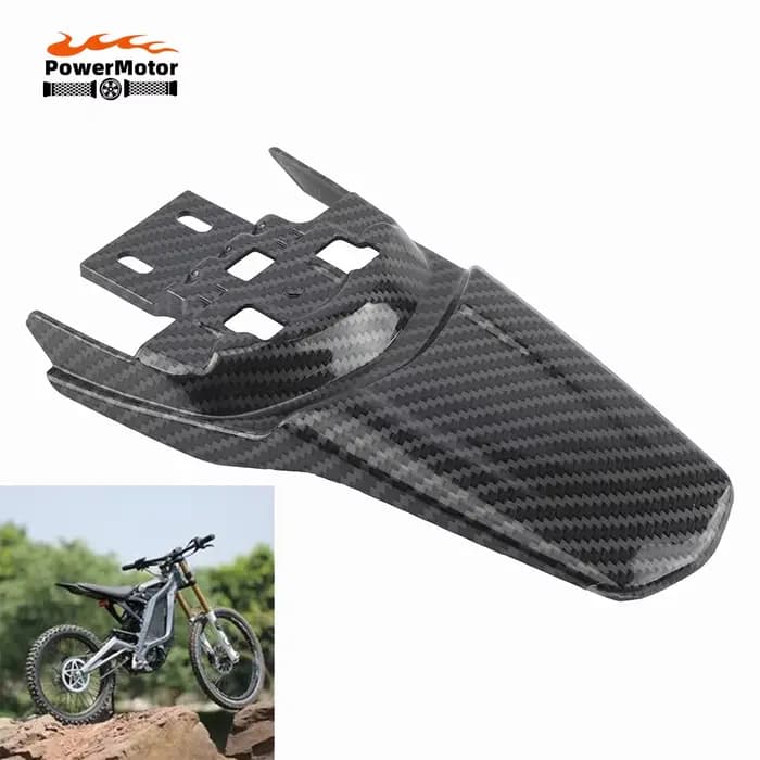 Pour pièces Surron Light Bee Ebike cadre de vélo de saleté moto garde-boue Enduro Pitbike garde-boue