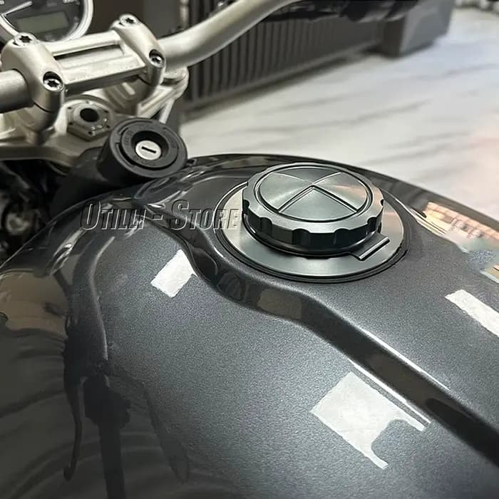 Couvercle de Carburant Précieux pour Moto, Bouchon de Boîte à Huile, en Aluminium CNC, Accessoires p