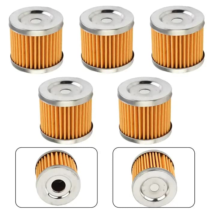 Filtre à huile moteur de moto, 5 pièces, pièces de rechange pour HJ125K GN125 EN125 GS125 HJ GN EN 1