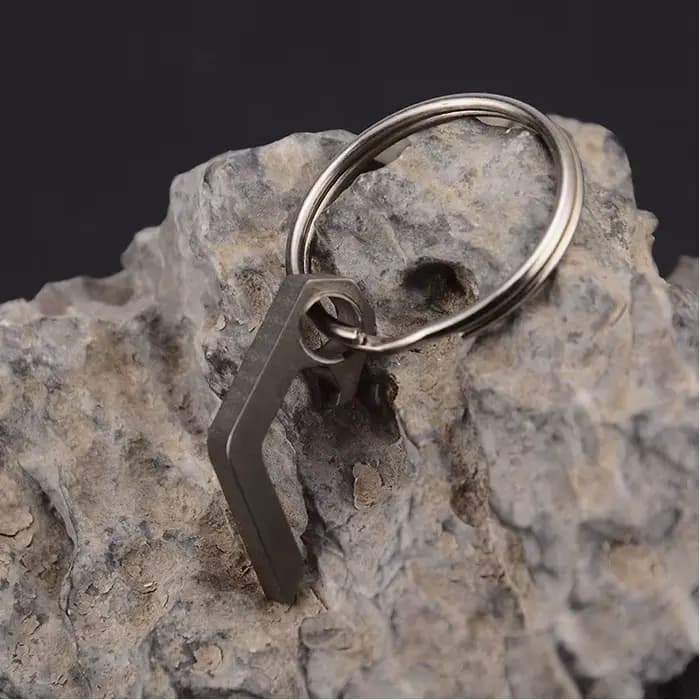 EDC Gear mini ouvre-bouteille de bière léger porte-clés outil de poche gadget utilitaire Camp en ple