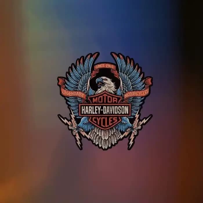Autocollants personnalisés imperméables pour casque de moto rétro, pour Harley Davidson Pan America