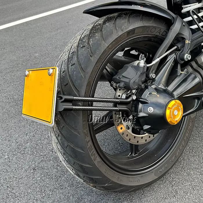 Nouveau support de plaque d'immatriculation de moto, support d'enregistrement pour BMW R9T RNINET Ur
