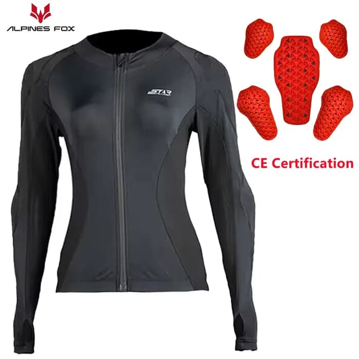 Veste d'armure de moto d'été pour femmes et adolescentes, armure complète de Motocross, armure de co