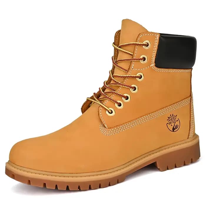 Bottes montantes pour hommes, chaussures en cuir de haute qualité pour femmes, baskets de mode d'ext