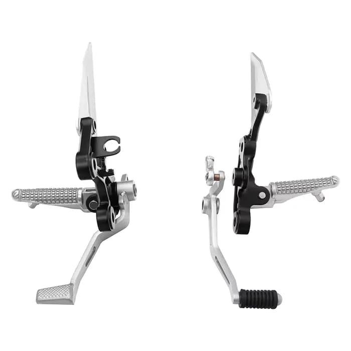 Support de repose-pieds pour conducteur avant de moto, pour Kawasaki Ninja 400 2018-2024 Z400 2019-2