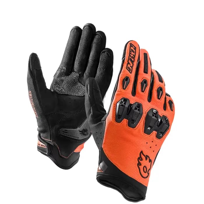 Gants de moto certifiés CE maille Textile ventilé moto aventure gants de tourisme Motocross DH MX vt