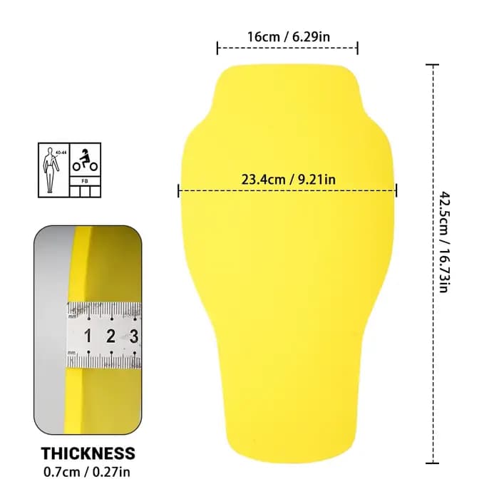Nouvelle veste de Protection dorsale pour moto, équipement de Protection universel, Protection de co