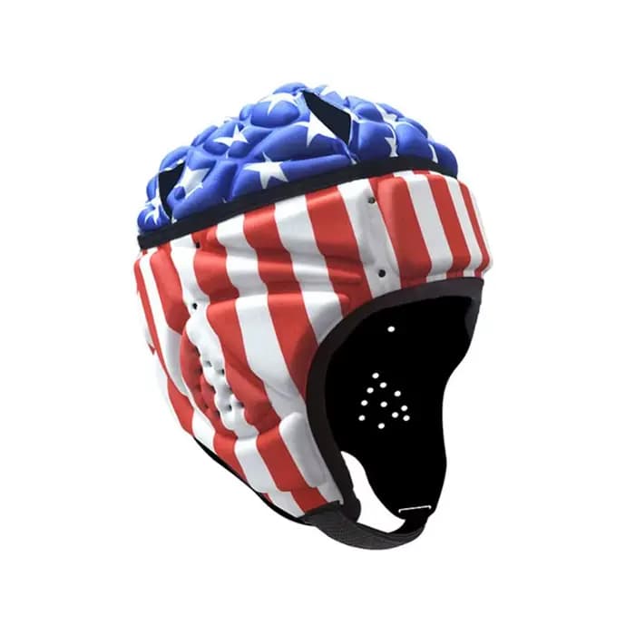 Casque souple antichoc pour adultes, casque de Rugby EVA réglable, protection de la tête, couvre-che