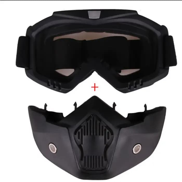 Lunettes de Motocross anti-poussière, réglables, respirantes, protection complète du visage, masque