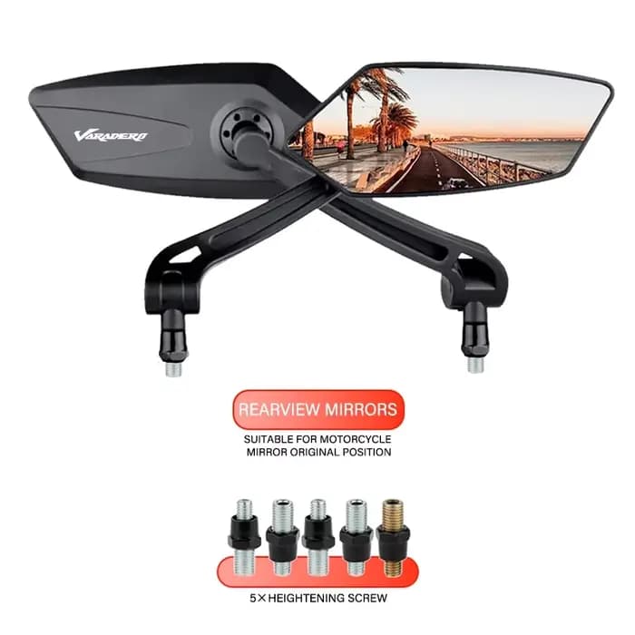 Rétroviseurs Latéraux Réglables pour Moto, Accessoires pour Honda Varadero XL 1000 Varadero1000 Vara