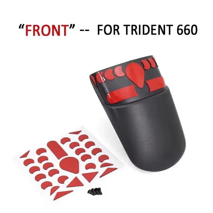 Kit d'extension de garde-boue avant, nouveaux accessoires de moto pour Trident660 Trident 660 triden