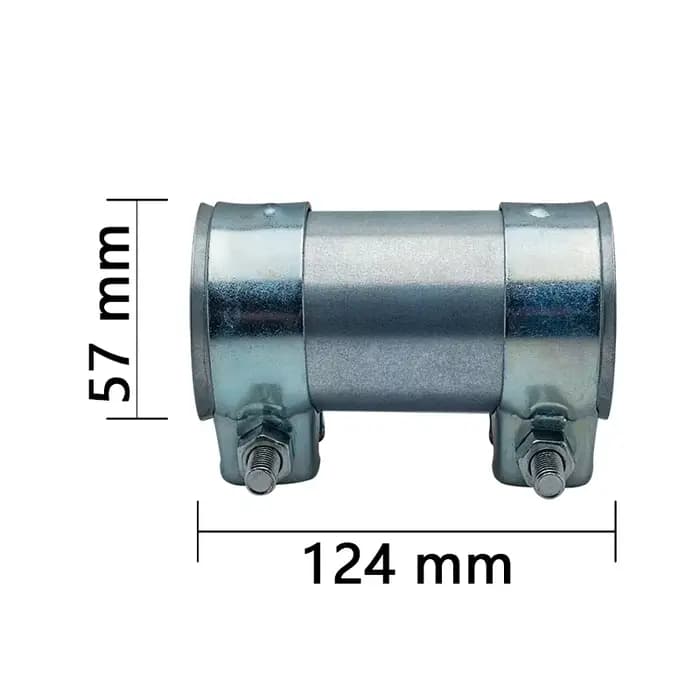 Connecteur de tuyau de Tube d'échappement de 2, "2.5", 3.0 pouces, connecteur de serrage à manchon d