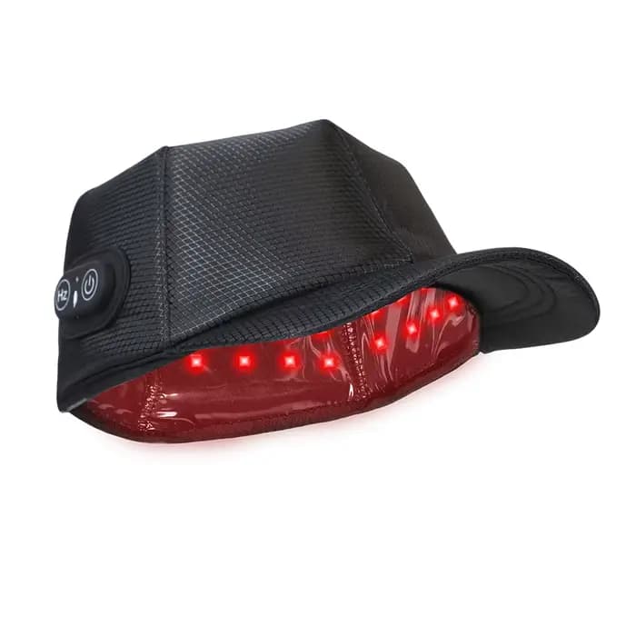 NOUVEAU Casque de luminothérapie sans fil à lumière rouge 660 & 850 nm, 100 LED, pour la perte de ch