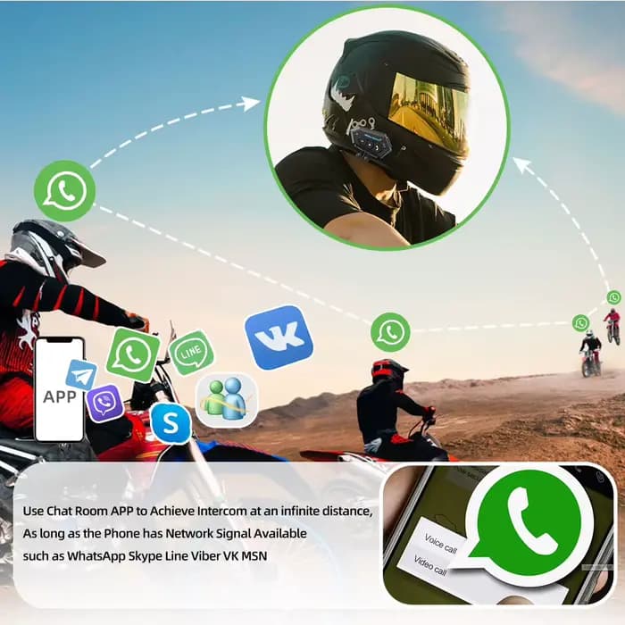 BT12 casque de Moto casque Bluetooth sans fil mains libres Kit d'appel stéréo Anti-interférence étan