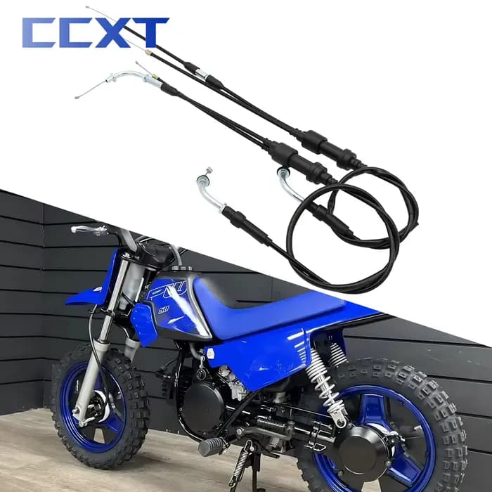 Ensemble de câbles d'accélérateur pour moto Yamaha PW50 PY BW80 1986 – 1990 PW80 1985-2007 PY50 1981