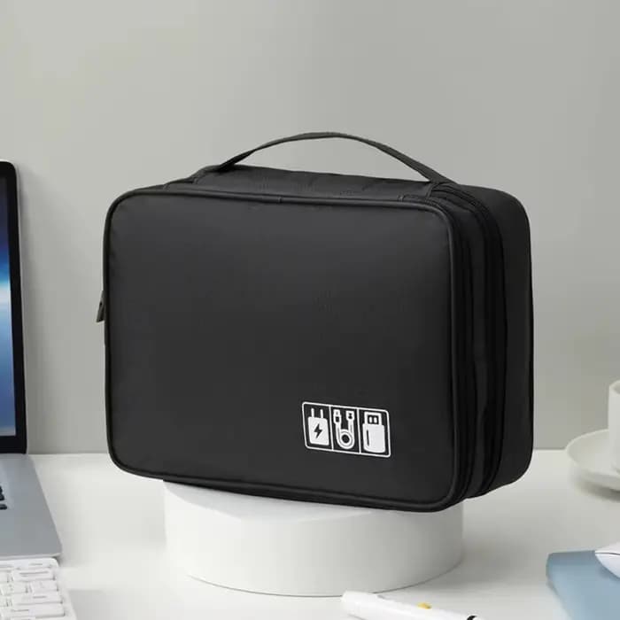 Sac numérique multifonctionnel, câble de données, casque, disque dur, alimentation, sac à main numér