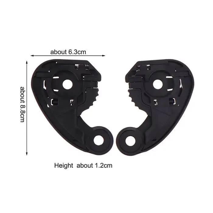Base de casque HJC avancée pour visière, adaptée aux casques de moto HJ-20M IS-17FG-17 FG-ST RPHA 11