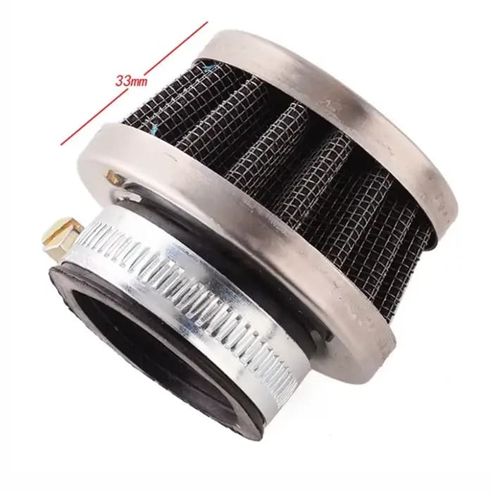 Filtre à Air universel 28mm 32mm 35mm 38mm 42mm ATV Scooter Pit Dirt Bike droit incurvé droit Mini é