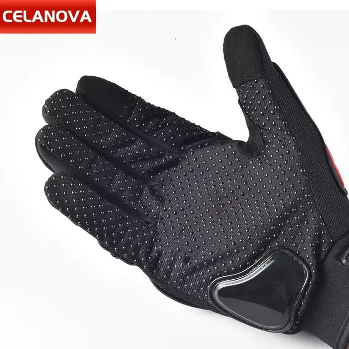 Gants de moto plein doigt hommes écran tactile hors route gants de moto gants de vélo de montagne