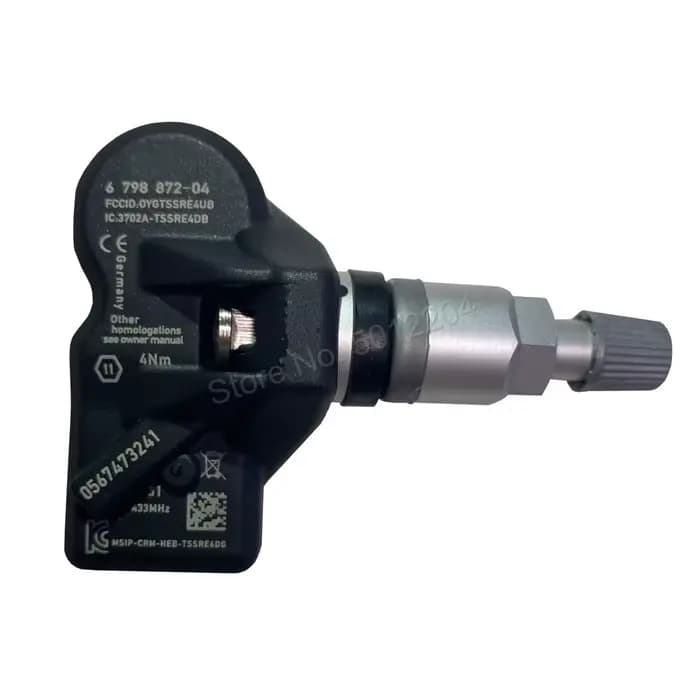 4 pcs/lot 433 MHZ pour BMW 5 6 7 X1 X3 X4 TPMS système de surveillance de la pression des pneus capt
