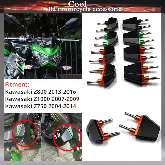 Cadre de protection pour Kawasaki Z800 2013 – 2016 Z750 Z1000, accessoires de moto de haute qualité