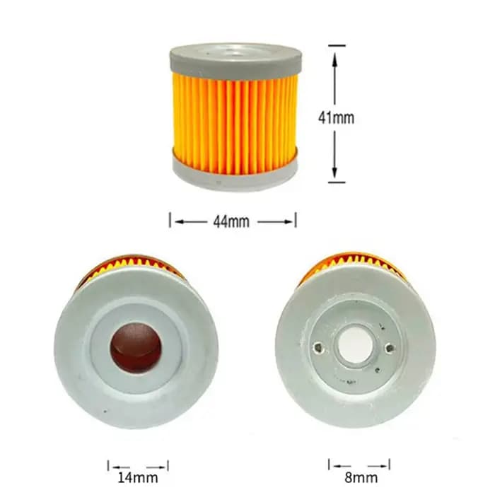 Filtre à huile moteur de moto, 5 pièces, pièces de rechange pour HJ125K GN125 EN125 GS125 HJ GN EN 1