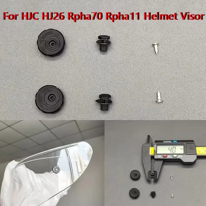 Mécanisme de verrouillage de visière de casque HJ26 pour HJC RPHA 70 RPHA 11 HJ-26 ST, pièce de rech