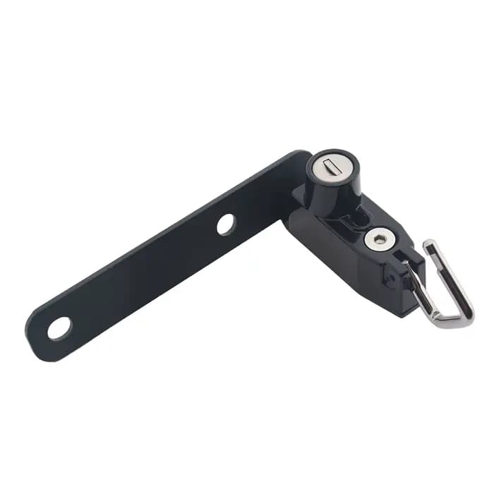 Kit de Verrouillage Antivol pour Casque de Moto, Accessoire de Sécurité en Alliage d'Aluminium Rouil