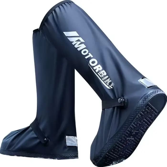 Bottes de pluie à Tube haut pour moto, imperméables, réfléchissantes, antidérapantes, accessoires de