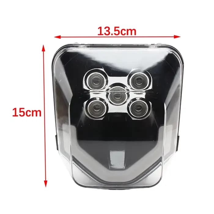 Phare de moto à mèche LED pour Husqvarna 701 TE 250 300 450 FC FE TC 125 300i, accessoires de Motocr