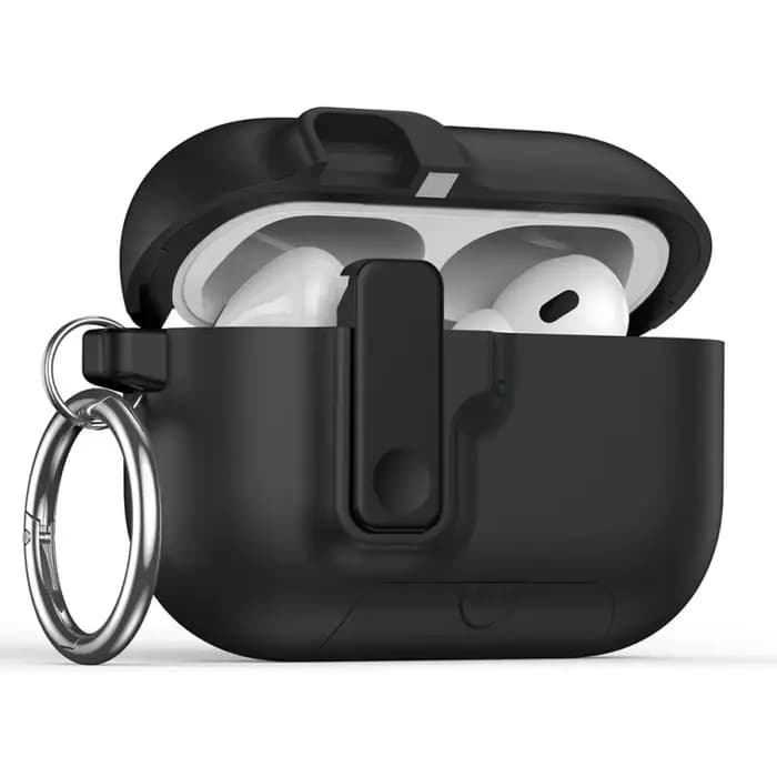 Étui de protection pour écouteurs Apple AirPods 4 3, avec verrou de sécurité, housse pour écouteurs