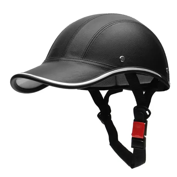 Casque à visage ouvert, rétro, Scooter, Vintage, demi-visage, casquette Baseball, casque rigide
