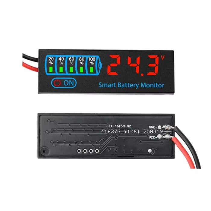 Indicateur de niveau de batterie DC7-40V 12V 24V 36V 48V, carte de capacité de batterie au Lithium a