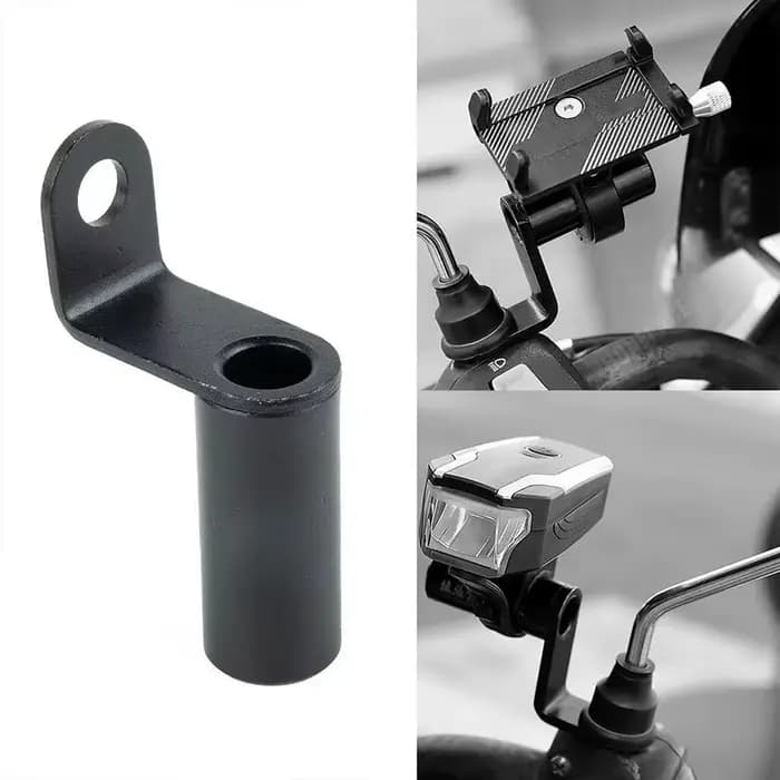 Support de téléphone pour moto, Support de guidon pour rétroviseur de vélo, extension de sécurité, v