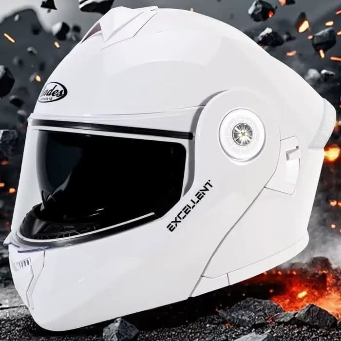 Casque de moto électrique certifié 3C norme nationale, pour hommes et femmes, chaud pour l'hiver, in