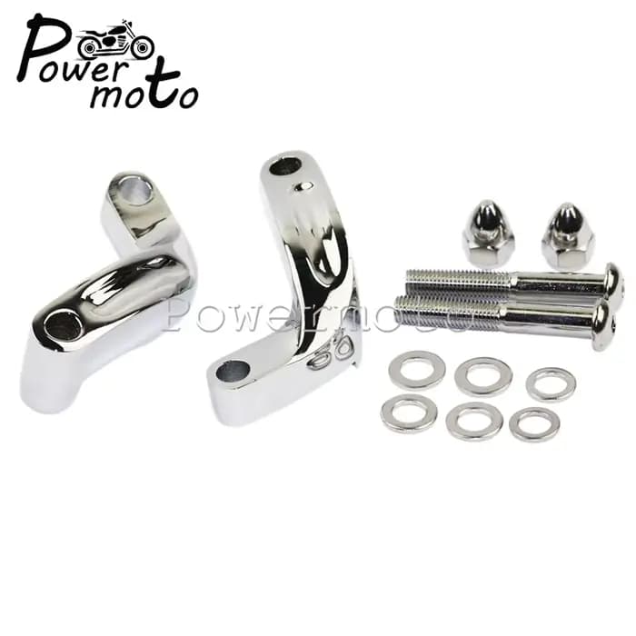 Kit d'adaptateur d'extension de délocalisation de miroir en aluminium de moto, pour Harley Ccalculat