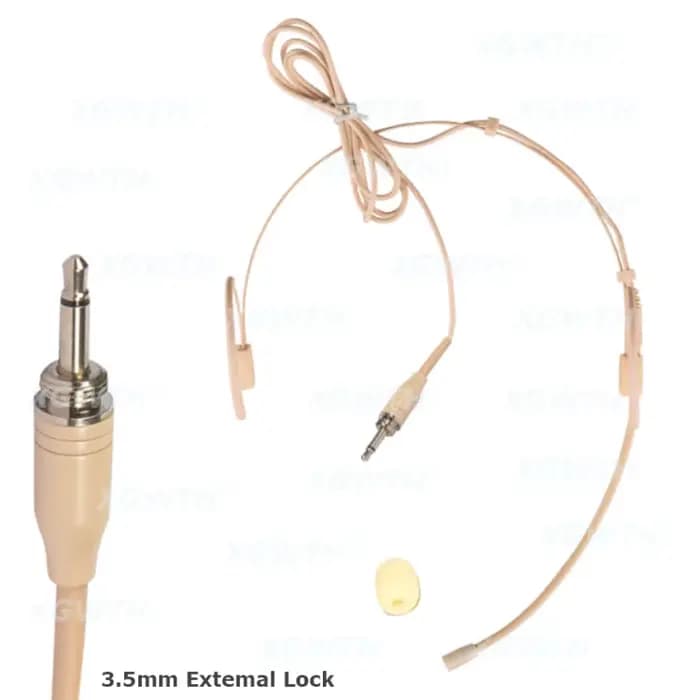 Micro omnidirectionnel pour casque, double bande de sauna, Shure Sennheiser, AKG, ata Pro, Audio Tec