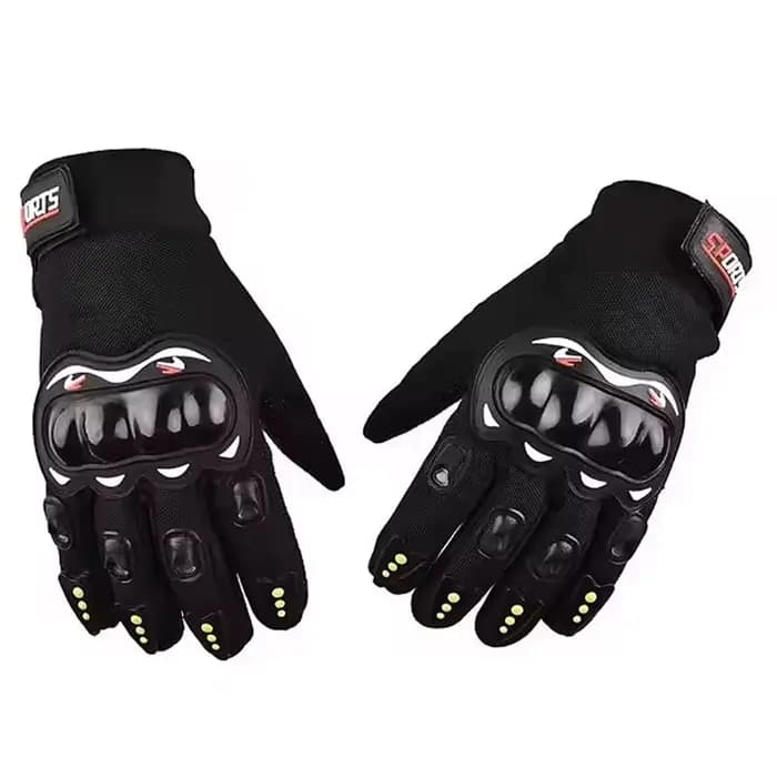 Gants de randonnée en plein air respirants, doigt complet, gants de course à coque dure, absorbant l