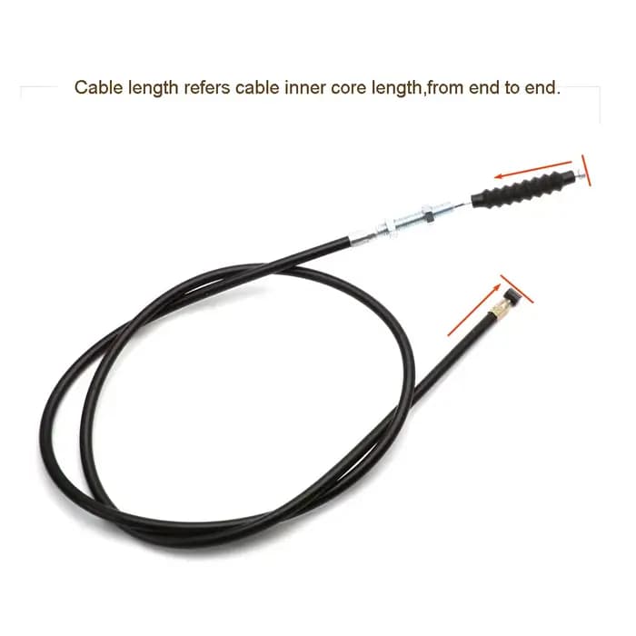 Câble d'embrayage de moto 130cm 1.3m de longueur pour cyclomoteur Dirt Pit Bike ATV