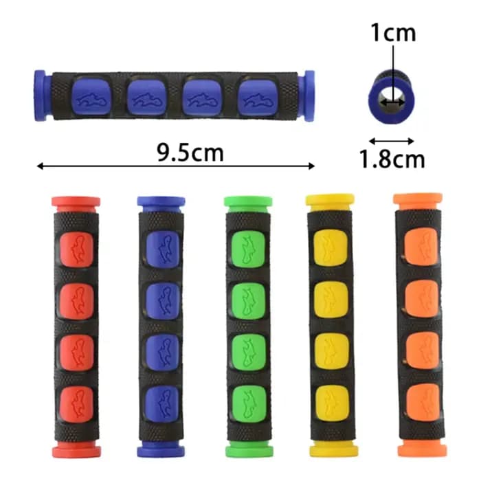 Housse de Protection en Silicone pour Guidon de Moto, Accessoire Souple, Revêtement Antidérapant, Po